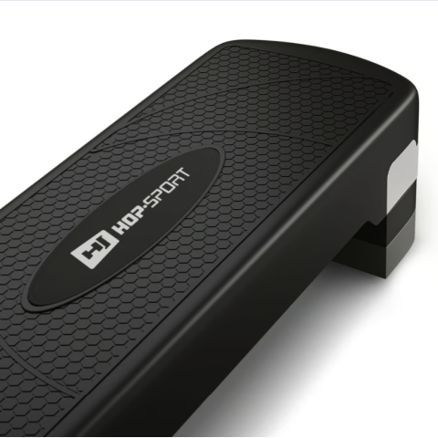 Степ платформа Hop-Sport HS-PP033AS чорно-біла