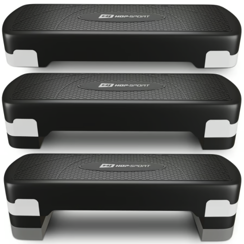 Степ платформа Hop-Sport HS-PP033AS чорно-біла