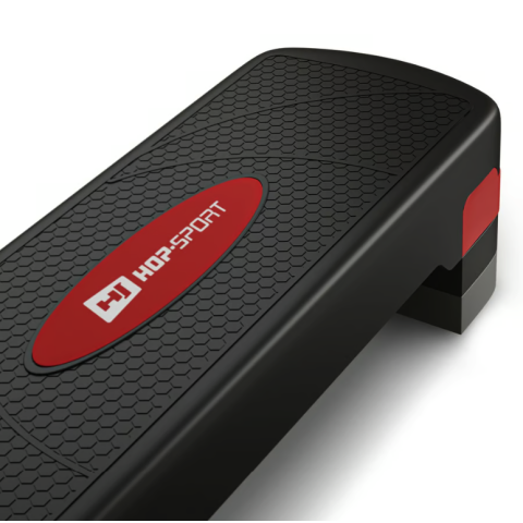 Степ платформа Hop-Sport HS-PP033AS чорно-червона