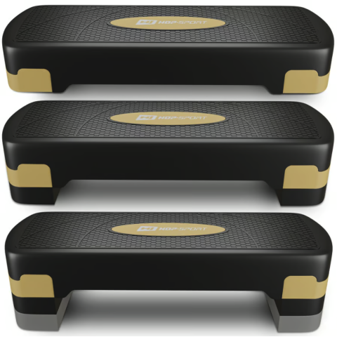 Степ платформа Hop-Sport HS-PP033AS чорно-золота
