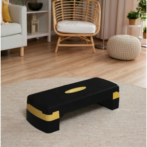 Степ платформа Hop-Sport HS-PP033AS чорно-золота