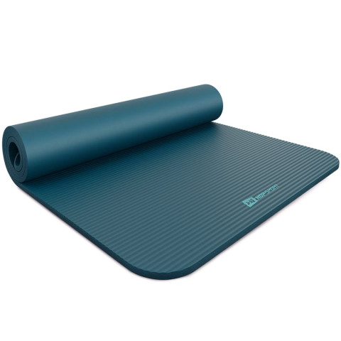 Коврик для йоги Hop-Sport HS-NB016GM NBR 1,5см темний морський