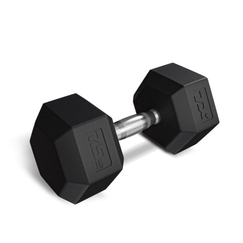 Гантеля шестигранна прогумована TX-075RD Trex Sport 7,5кг