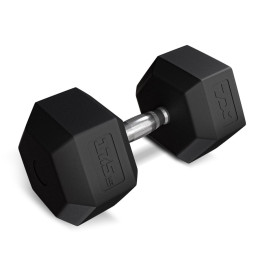 Гантеля шестигранна прогумована TX-175RD Trex Sport 17,5кг