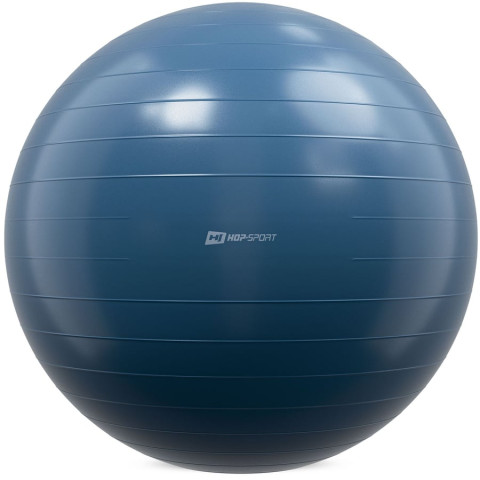 Фітбол Hop-Sport 85см морський темний + насос