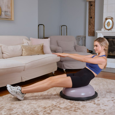 Балансувальна платформа Bosu HS-L058 бузкова