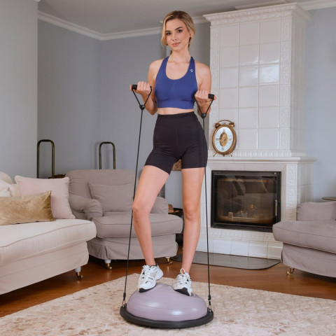 Балансувальна платформа Bosu HS-L058 бузкова