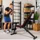Лавка тренувальна Hop-Sport HS-1030 із фіксатором для ніг
