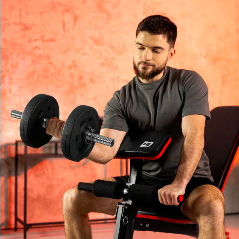 Гантеля композитна Hop-Sport 20кг