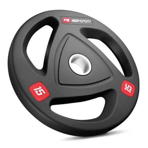 Набір олімпійський Hop-Sport PRO 125кг з грифом 220см