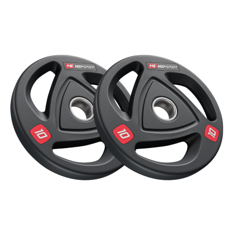 Набір дисків олімпійських Hop-Sport 2 х 10кг