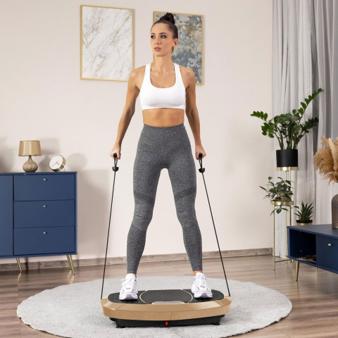 Вібраційна платформа Gymtek 3D XP750 золотий