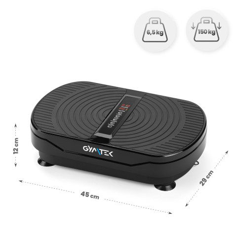 Вібраційна платформа GYMTEK XP300 чорний