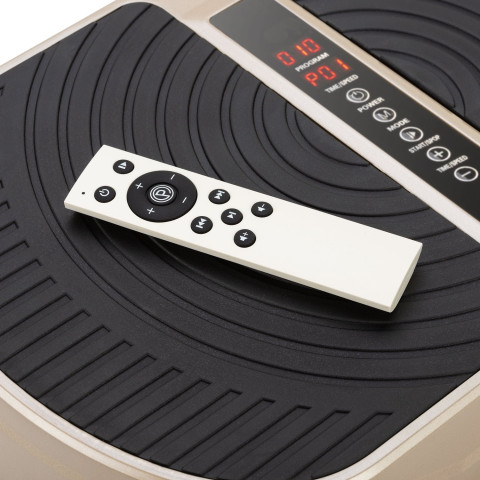 Вібраційна платформа GYMTEK XP300 золотистий