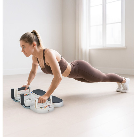 Дошка для віджимань Gymtek Multi Push Up Board білий