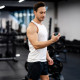 Гіроскопічний тренажер Gymtek Power Ball голубий