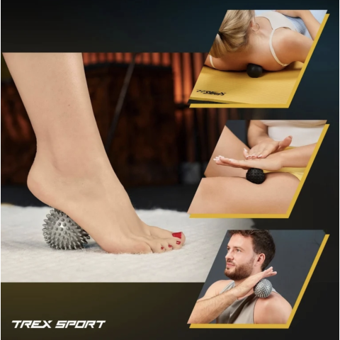 Набір масажних м'ячів Trex Sport TX-003MSA 3в1 для йоги та фітнесу EPP