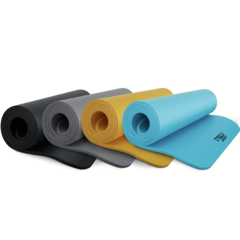Коврик для йоги Trex Sport TX-018NGM NBR 1см 180х60 блакитний
