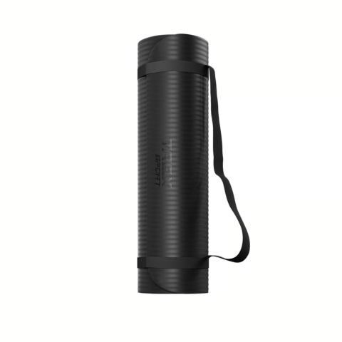 Коврик для йоги Trex Sport TX-018NGM NBR 1см 180х60 чорний