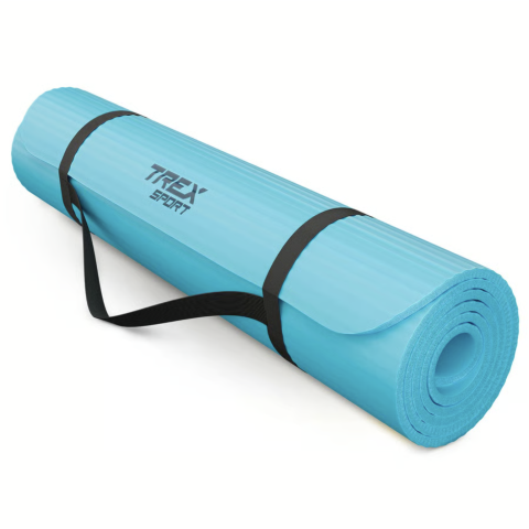 Коврик для йоги Trex Sport TX-019NGM NBR 1см 190х80 блакитний