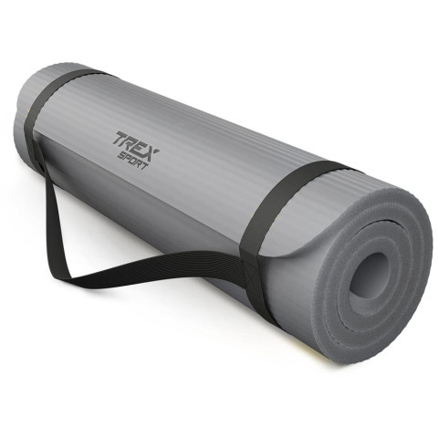 Коврик для йоги Trex Sport TX-029NGM NBR 2см 190х80 сірий