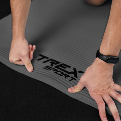 Коврик для йоги Trex Sport TX-029NGM NBR 2см 190х80 сірий