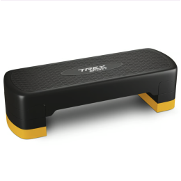 Степ платформа Trex Sport TX-030AS 3 рівнева чорно-жовта