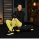 Степ платформа Trex Sport TX-030AS 3 рівнева чорно-жовта