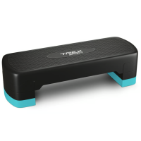 Степ платформа Trex Sport TX-030AS 3 рівнева чорно-блакитна