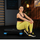 Степ платформа Trex Sport TX-030AS 3 рівнева чорно-блакитна