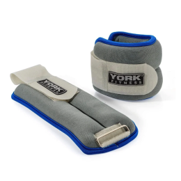 Обважнювачі York Fitness Soft для рук і ніг 2х1,5кг сірий