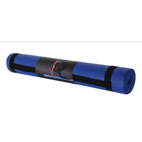 Килимок (мат) для фітнесу та йоги York Fitness 0,3см синій