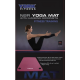 Мат для фітнесу з отворами York Fitness NBR 1см рожевий