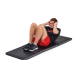 Мат гімнастичний твердий York Fitness 5см чорний