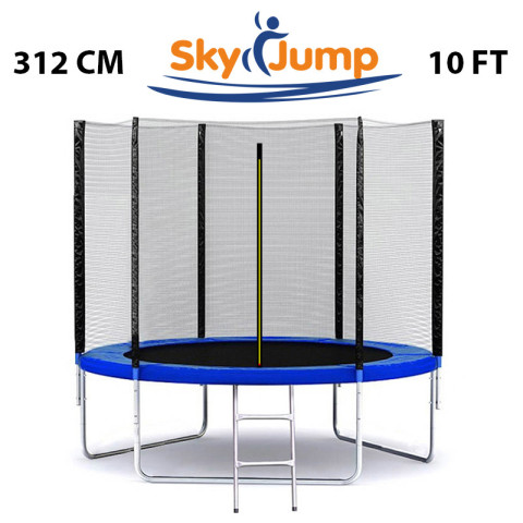 Батут SkyJump 10 фт., 312 см.з захисною сіткою