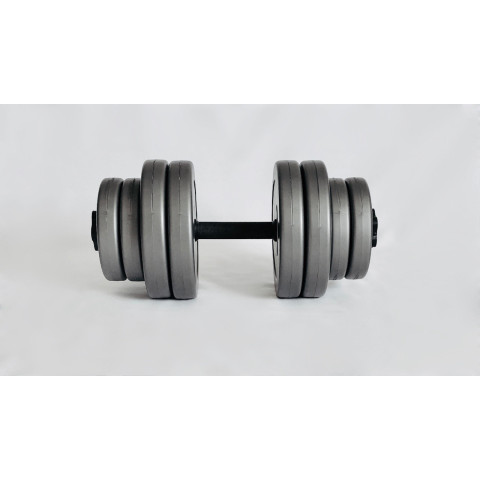 Гантелі WCG 2х15кг GREY