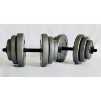 Гантелі WCG 2х18кг GREY