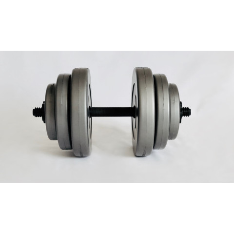 Гантелі WCG 2х18кг GREY