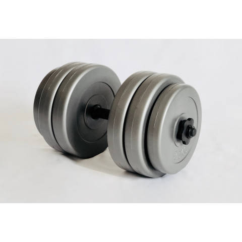 Гантелі WCG 2х25кг GREY