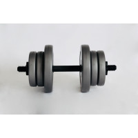 Гантель WCG 10кг GREY