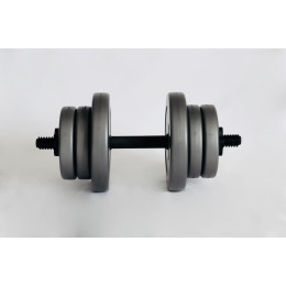 Гантель WCG 10кг GREY