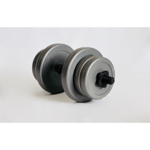 Гантель WCG 10кг GREY