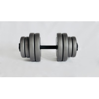Гантель WCG 15кг GREY