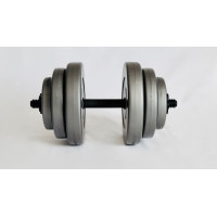 Гантель WCG 18кг GREY