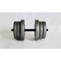 Гантель WCG 20кг GREY
