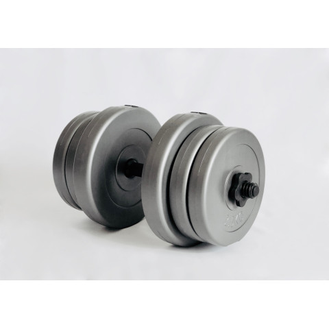 Гантель WCG 20кг GREY
