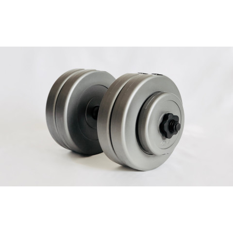 Гантель WCG 23кг GREY