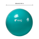 М'яч для фітнесу (фітбол) WCG 65 Anti-Burst 300кг Бірюзовий + насос