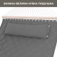 Стійка для гамака + Двомісний гамак SOFT сірий XXL 200x140 з планками