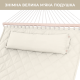 Стійка для гамака + Двомісний гамак SOFT бежевий XXL 200x140 з планками